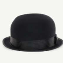 $130 http://store.goorin.com/mens-hats/shapes/bowlers-tophats?_ga=1.193962286.264067792.1457906018